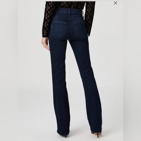 PAIGE High-Rise MANHATTAN Bootcut Jeans Orig. $249 Size:33 waist - Picture 3 of 7